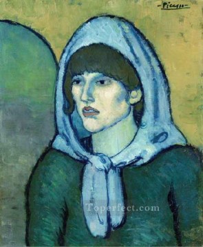 Retrato Germaine 1902 Pablo Picasso Pinturas al óleo
